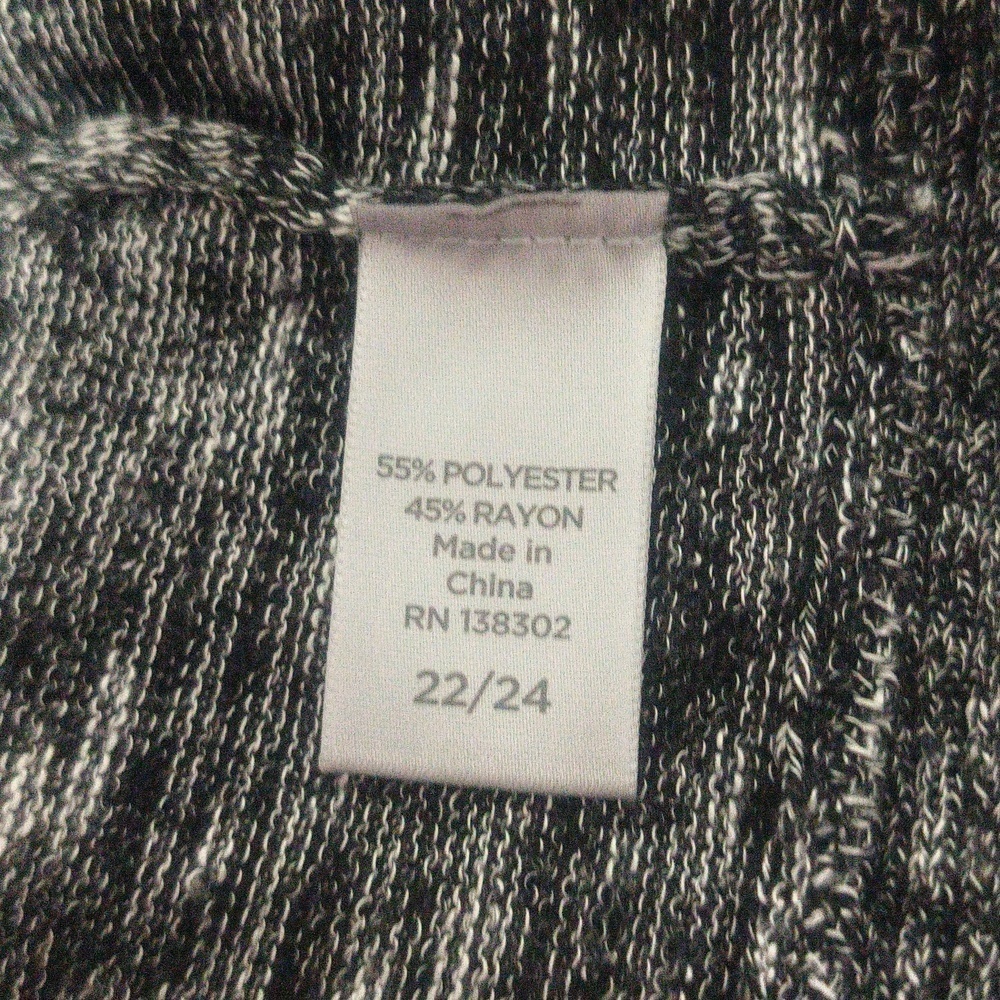 Women Black-White Cardigan / Size 3X / NWOT/ Price Dropped! - Picture 7 of 8